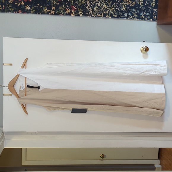 NWT Tuckernuck Pomander Place  White and Tan Sallie l Size Small - Picture 4 of 8